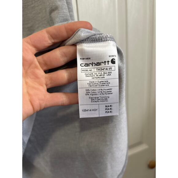 Carhartt NWT Force Relaxed Fit Midweight Women's Gray Tank Small - Picture 9 of 10